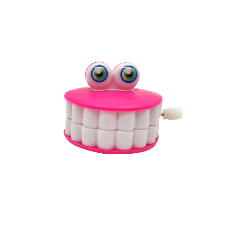 Смешные пластиковые зубы игрушки ветряные зубы игрушки